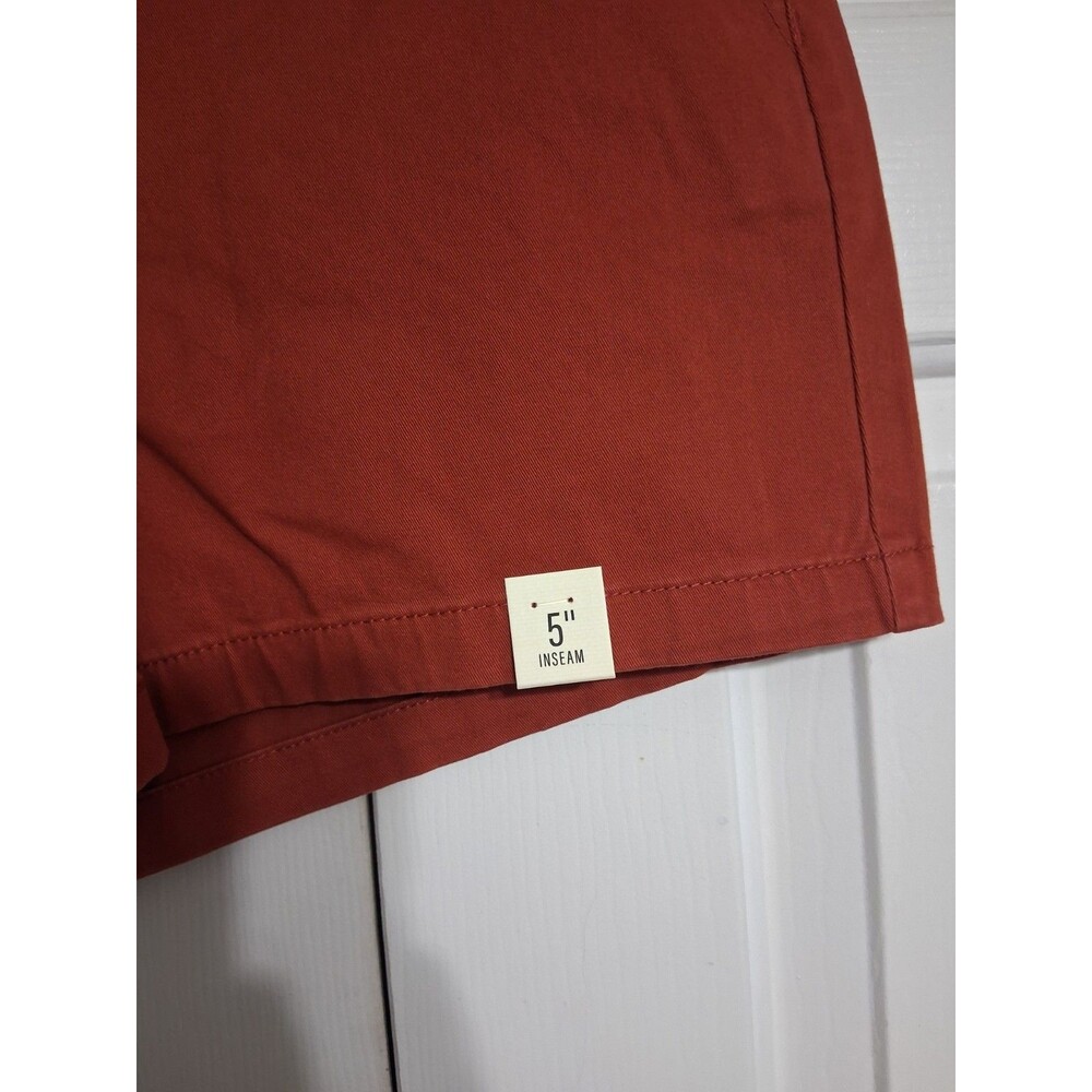 NWT Women's A.N.A Midrise 5"Midi Shorts Size 8 Chili Oil A7 - Picture 3 of 4